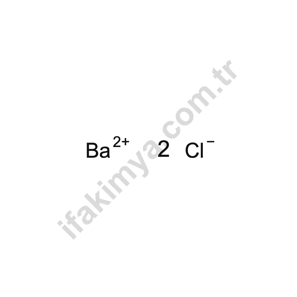 Baryum Klorür molekül yapısı