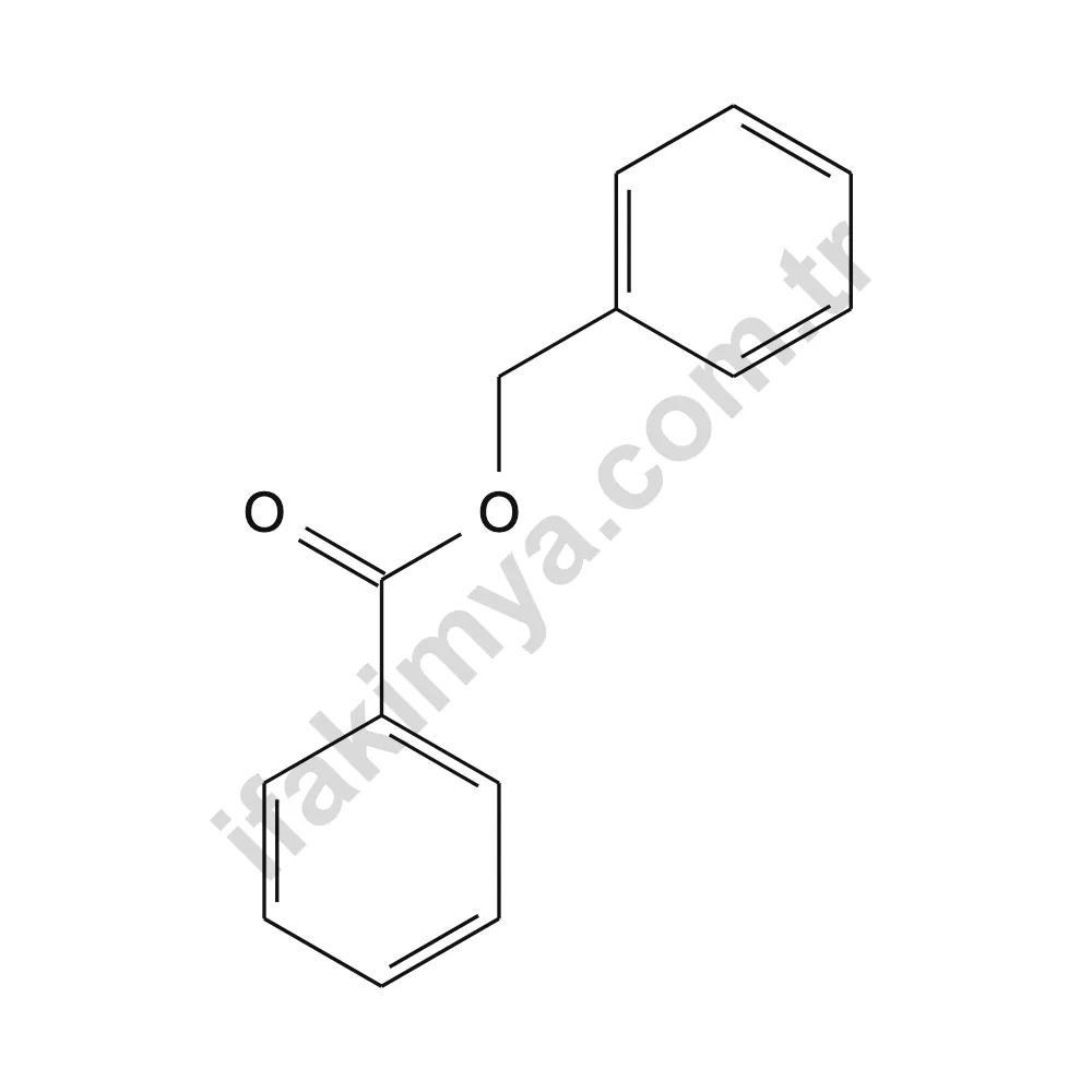 Benzil Benzoat molekül yapısı