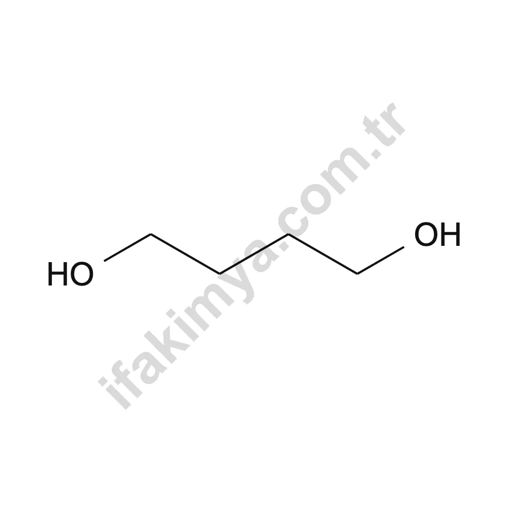 Bütandiol molekül yapısı