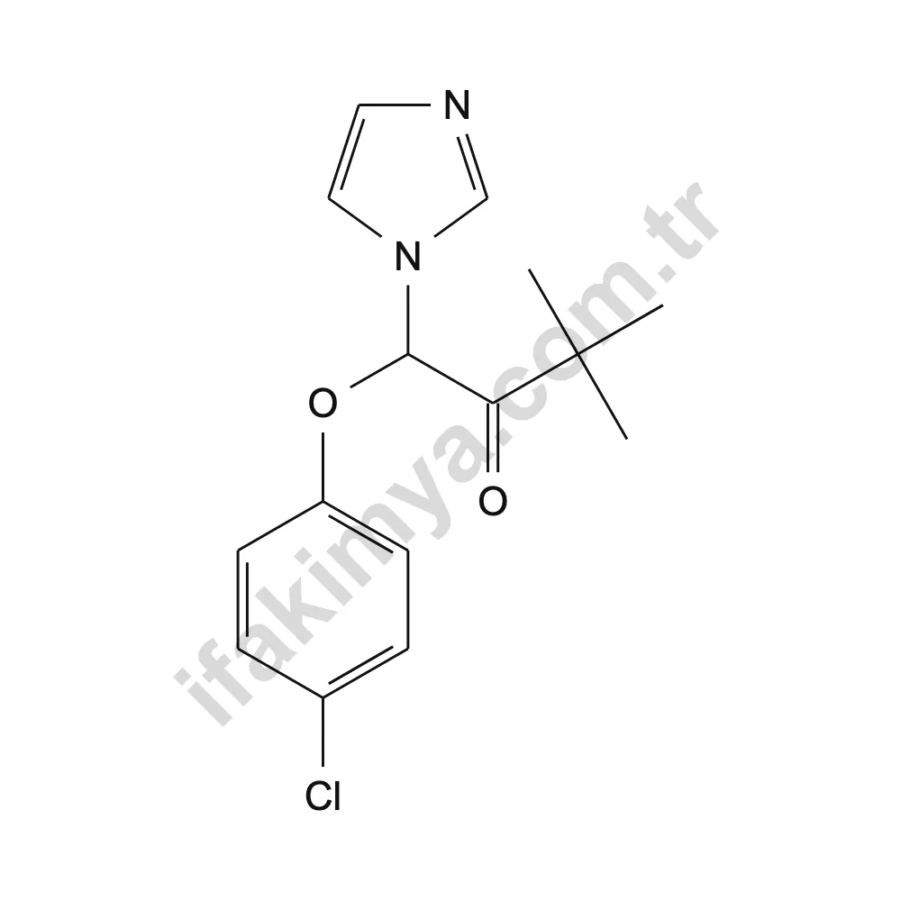 Climbazole (Klimbazol) molekül yapısı