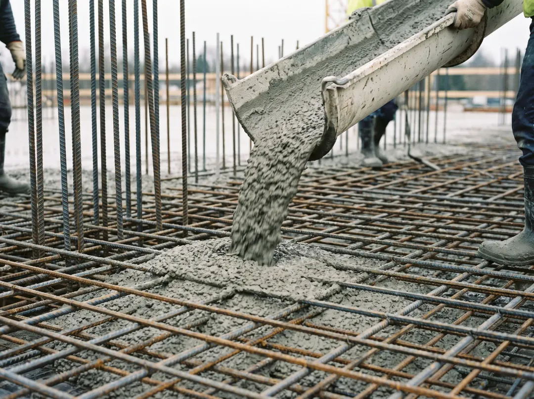 Beton döküm sahası