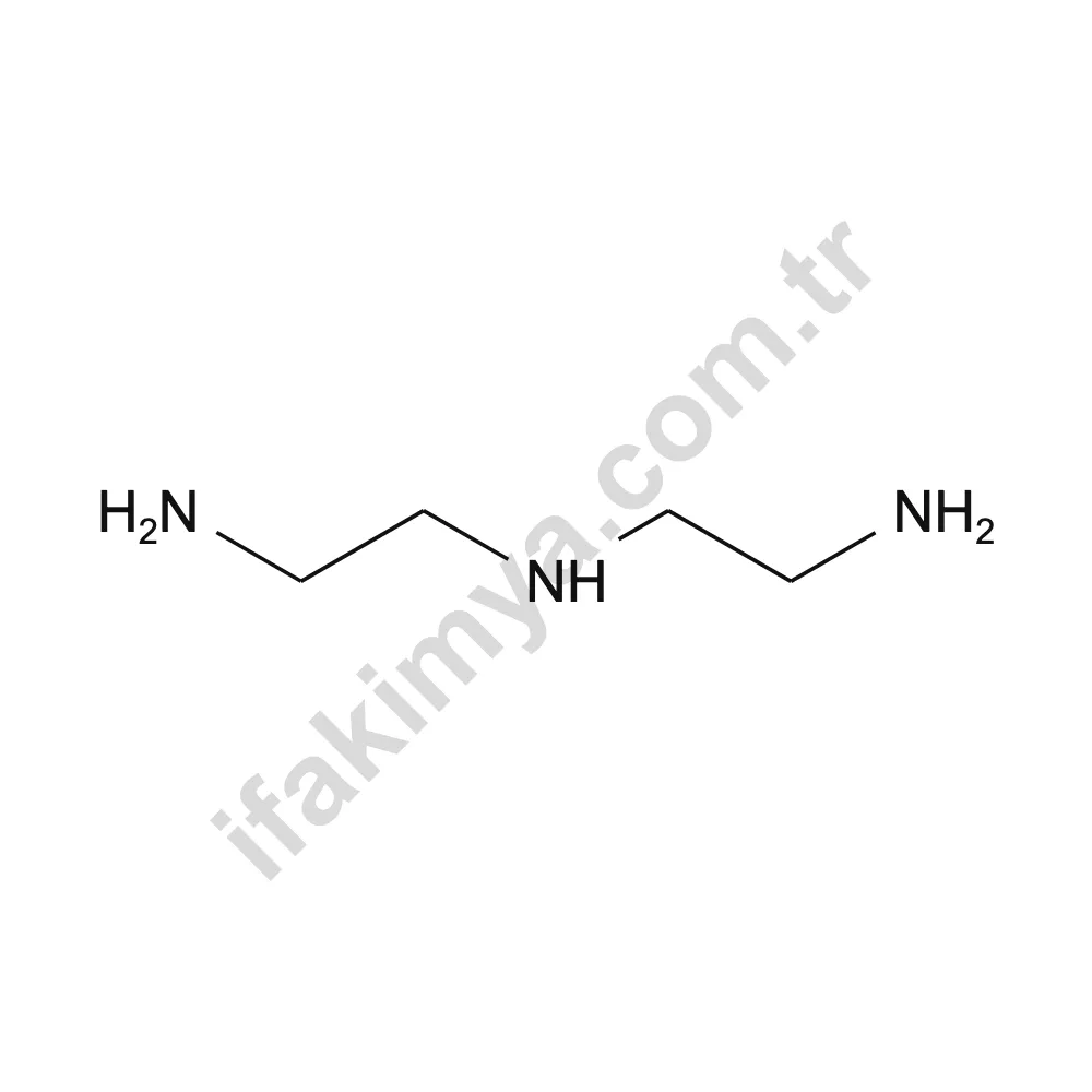 Dietilentriamin (DETA) molekül yapısı