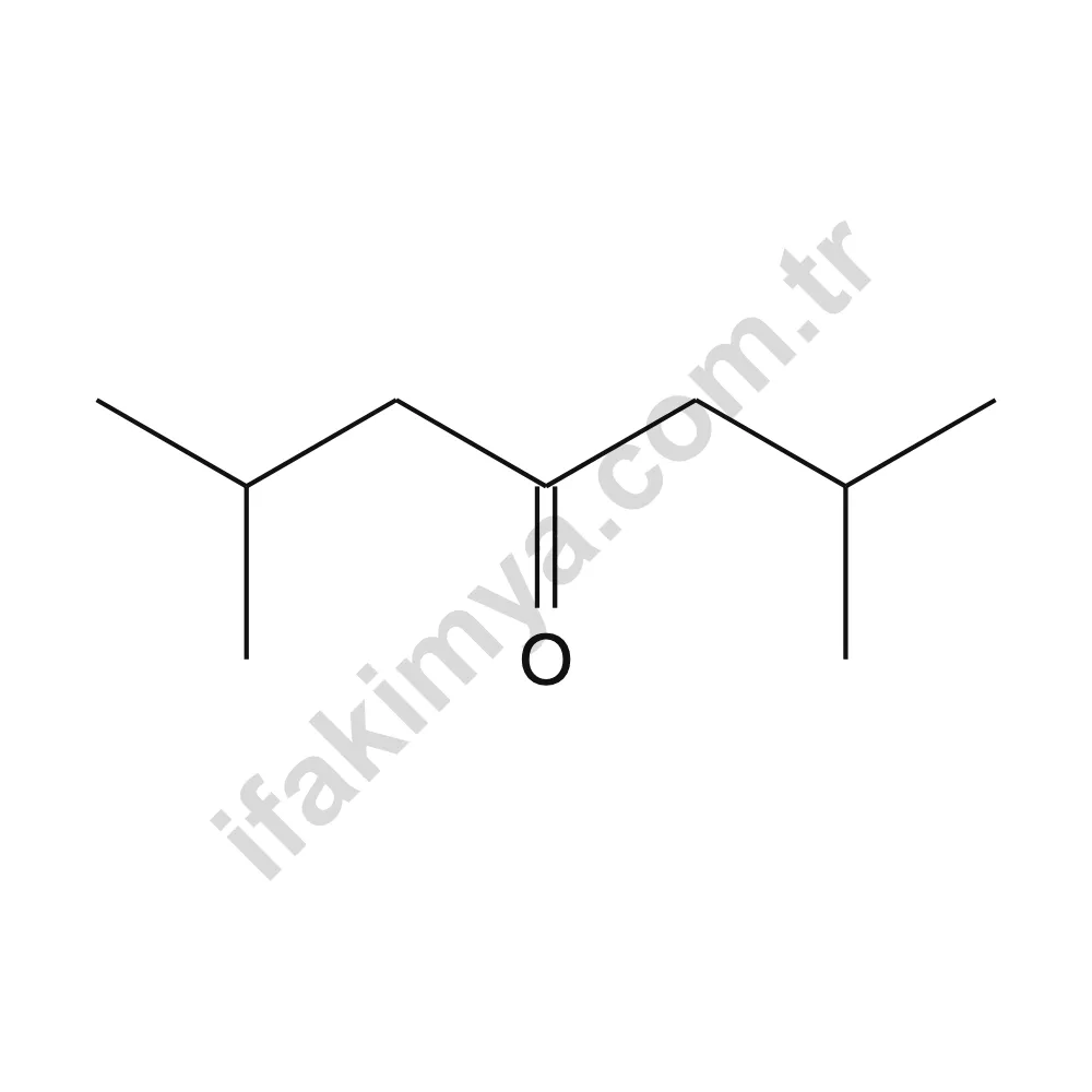 Diizobutil Keton (DIBK) molekül yapısı