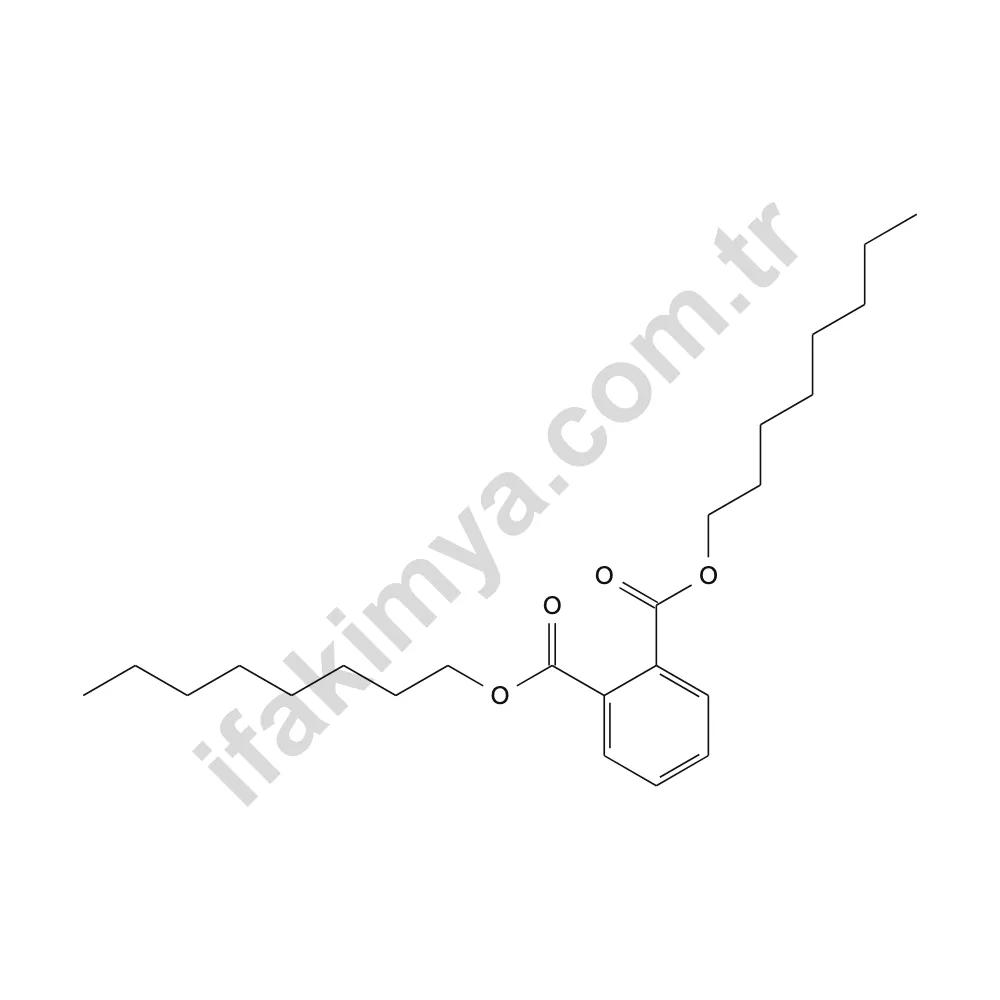 Dioktil Ftalat (DOP) molekül yapısı