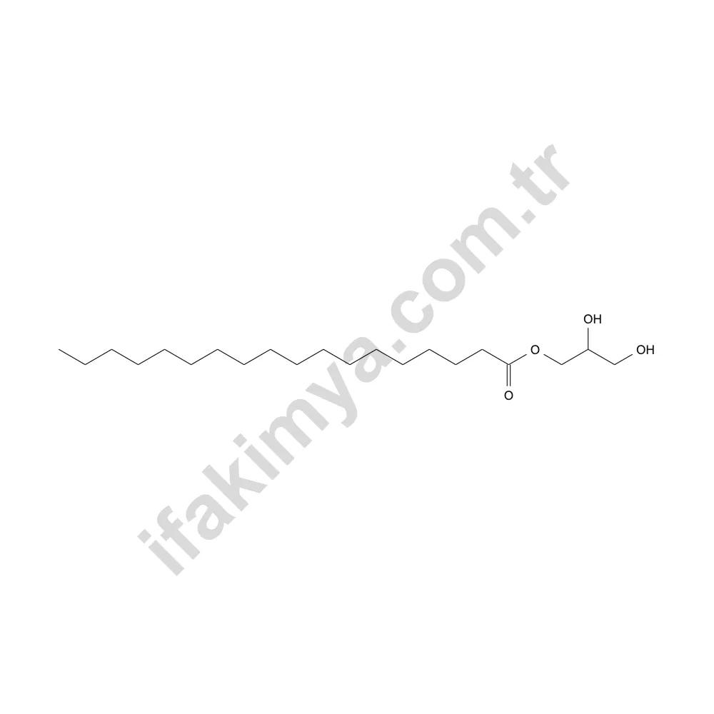 Gliserol Monostearat (GMS) molekül yapısı