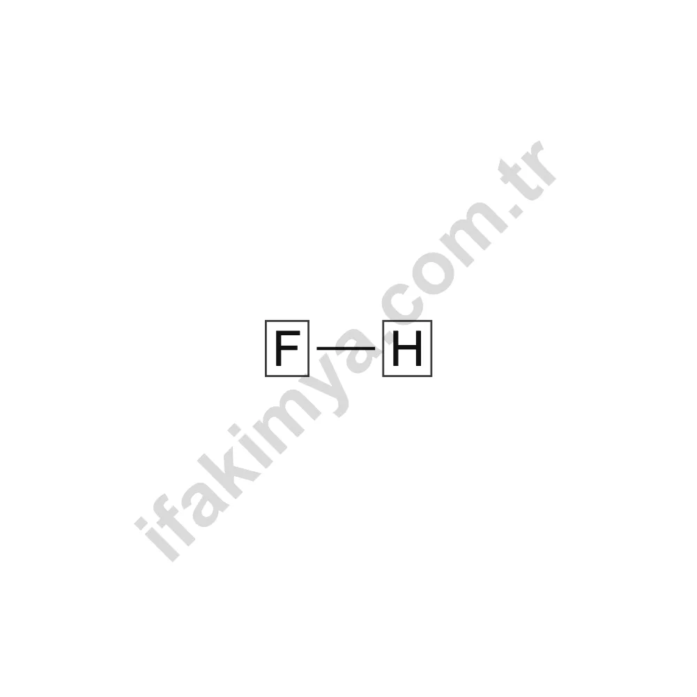 Hidroflorik Asit molekül yapısı