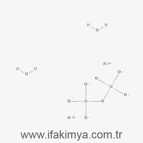 Kalsine kaolen beyaz ince toz formunda alüminyum silikat mineral hammaddesi