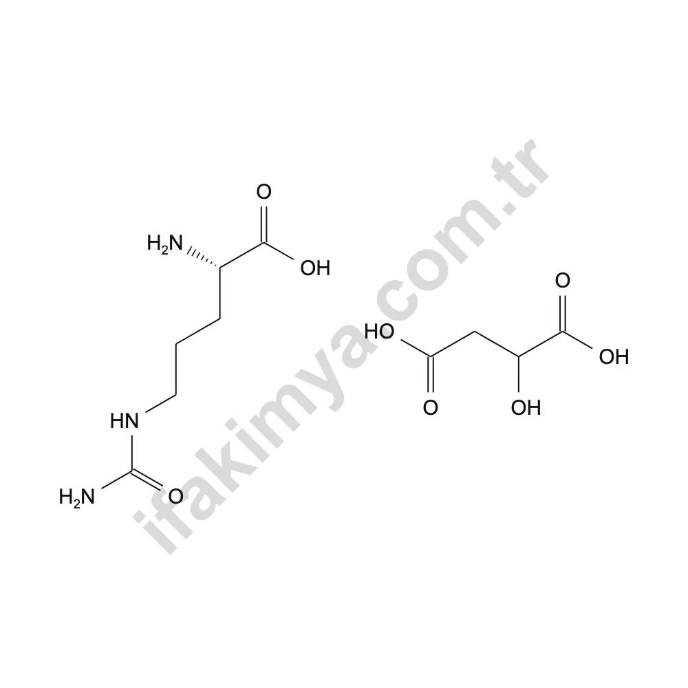 L-Citrulline Malate molekül yapısı