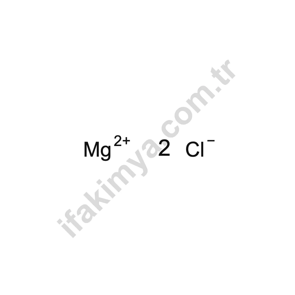 Magnezyum Klorür molekül yapısı