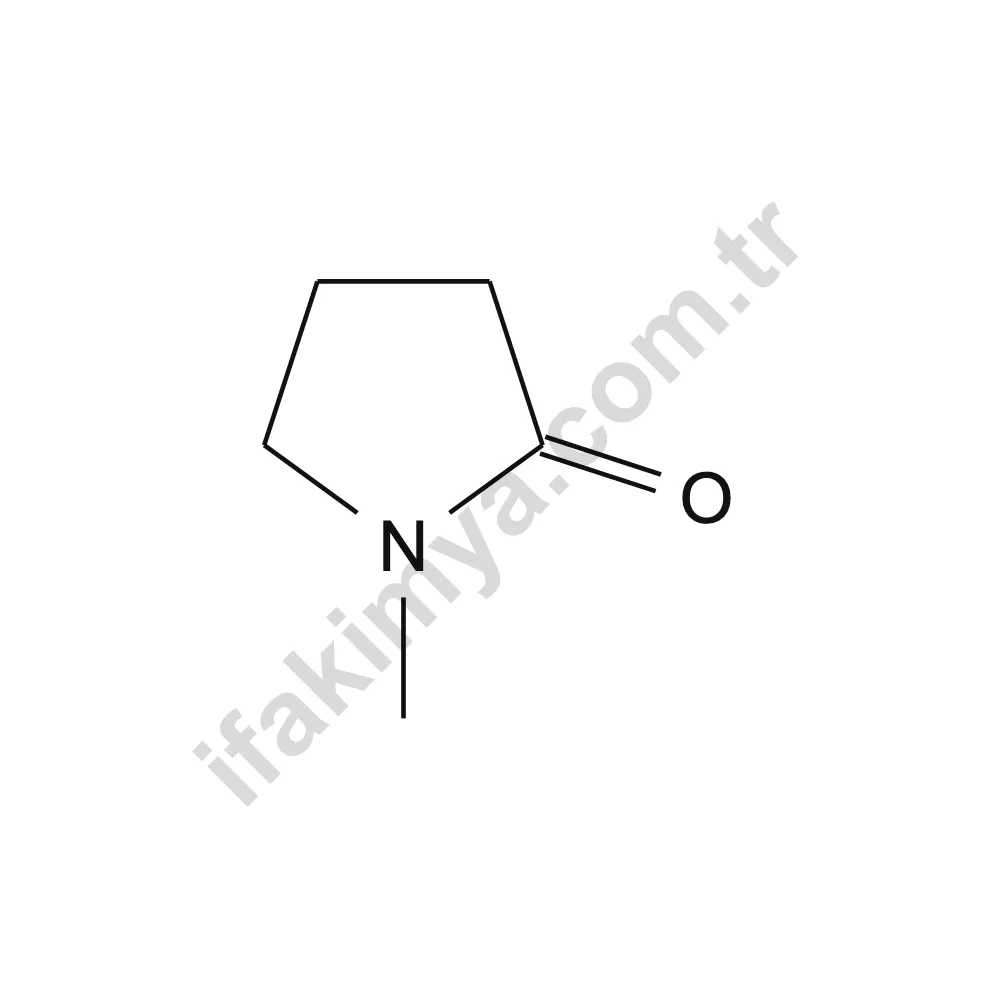 N-Metil Pirolidon (NMP) molekül yapısı