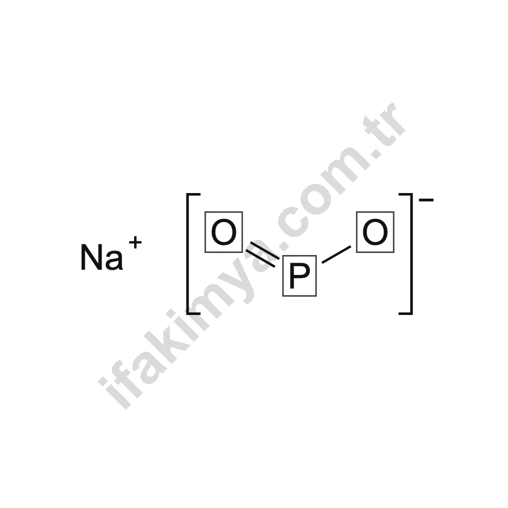 Sodyum Hipofosfit molekül yapısı
