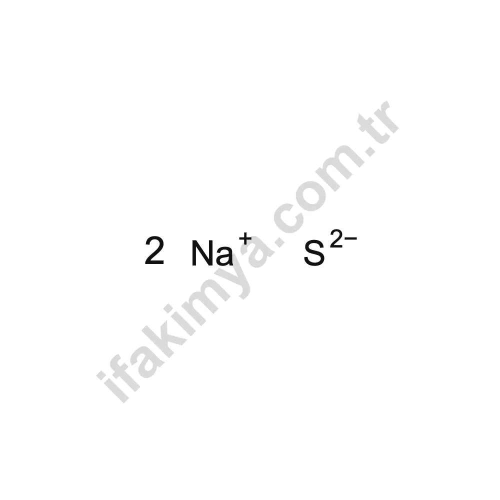 Sodyum Sülfür (Zırnık) molekül yapısı