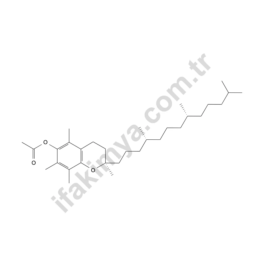 Vitamin E molekül yapısı